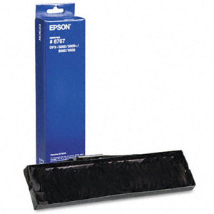  Epson 8767 Black Ribbon Replacement Pack for DFX-5000/5000+/8000/8500 