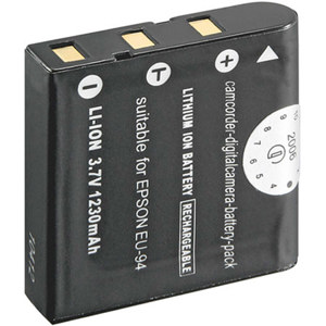 Image :  Epson Rechargeable Lithium-ion Battery for the L-500v Digital Camera - Replacement 