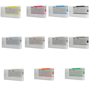  Epson Complete Ink Cartridge Set for  Stylus Pro 4900 Printer 