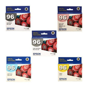  Epson Light Cartridge Ink Set for  Stylus Photo R2880 Printer 