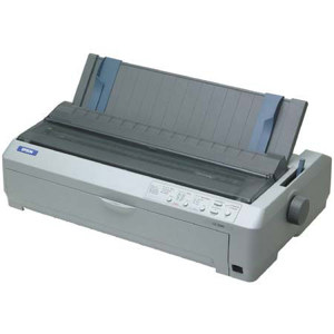  Epson LQ-2090 24-Pin Serial Impact Dot Matrix Printer, 136 Characters, High Speed Draft 529 cps 