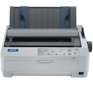  Epson LQ-590 24-Pin Serial Impact Dot Matrix Printer, 80 Characters, High Speed Draft 529 cps 