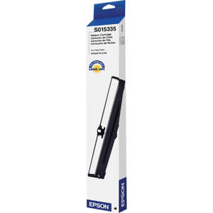  Epson S015335 Black Fabric Ribbon Cartridge, for FX-2190 & LQ-2090 Impact Printers 
