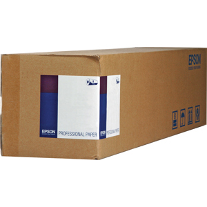  Epson Premium High Gloss Resin Coated Photo Inkjet Paper, 10.4 mil., 252 g/m2., 13"x32' Roll with 2" Core. 