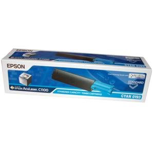  Epson Cyan Standard Capacity Toner Cartridge for the AcuLaser CX11N & CX11NF Laser Printers - Yield: 1,500 pages 