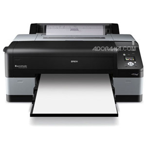  Epson Stylus Pro 4900 17" Standard Edition Inkjet Printer, 2880x1440dpi, USB 2.0 and Ethernet Port Interface 