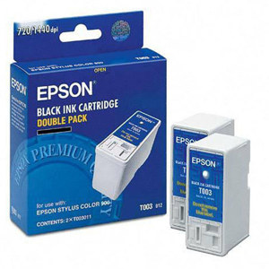  Epson T003012 Dual Black Ink Cartridge 