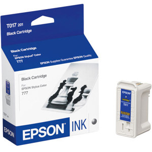  Epson Black Ink Cartridge for Stylus Color 777, 777i & 1000ICS Inkjet Printers. 