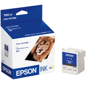  Epson Color Ink Cartridge for Stylus Color 880 & 880i Inkjet Printers. 