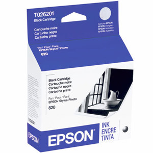  Epson Black Ink Cartridge for the Stylus Photo 820 & 925 Inkjet Printers. 