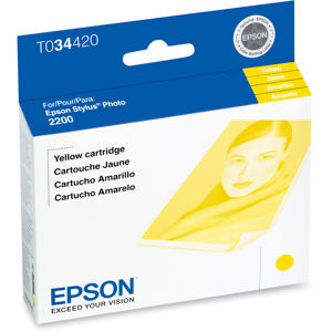  Epson Yellow Ink Cartridge for the Stylus Photo 2200 Inkjet Printer. 