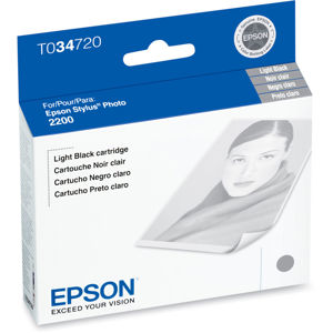  Epson Light Black Ink Cartridge for the Stylus Photo 2200 Inkjet Printer. 