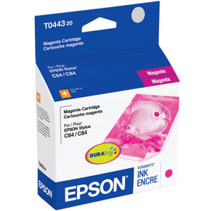  Epson Magenta Ink Cartridge for the Stylus C84, C86, CX6400 & CX6600 Inkjet Printers. 
