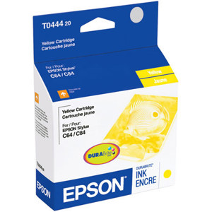  Epson Yellow Ink Cartridge for the Stylus C84, C86, CX6400 & CX6600 Inkjet Printers. 