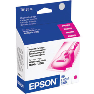  Epson Magenta Ink Cartridge for Many Stylus All-in-One & Stylus Photo Inkjet Printers. 
