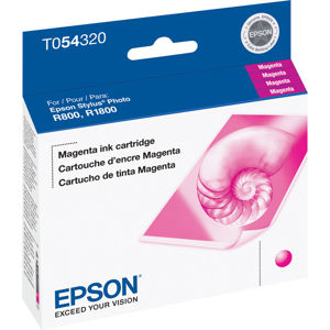  Epson Magenta Ink Cartridge for the Stylus R800 & R1800 Photo Inkjet Printers. 