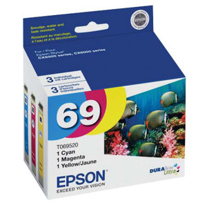  Epson DURABrite Ultra Color Multipack for many Stylus Inkjet Printers. 