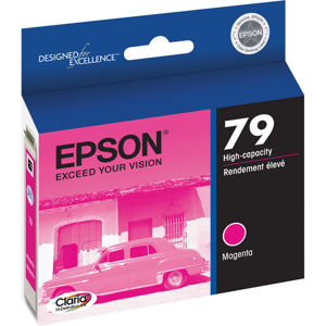  Epson #79 Magenta Ink Cartridge for the Stylus Wide Format 1400 Photo Printer 