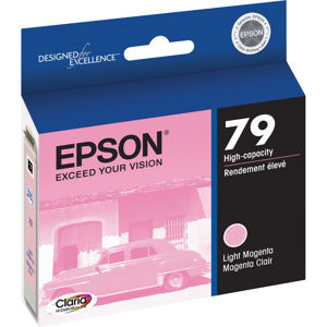  Epson #79 Light Magenta Ink Cartridge for the Stylus Wide Format 1400 Photo Printer 