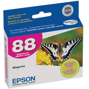  Epson Magenta DURABrite Ultra Ink Cartridge, T088320 