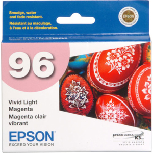  Epson Vivid Light Magenta UltraChrome K3 Ink Cartridge for the Stylus R2880 Photo Inkjet Printer. 