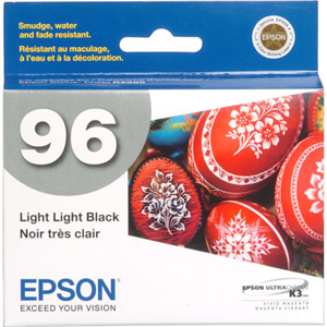 Epson Light Light Black UltraChrome K3 Ink Cartridge for the Stylus R2880 Photo Inkjet Printer. 