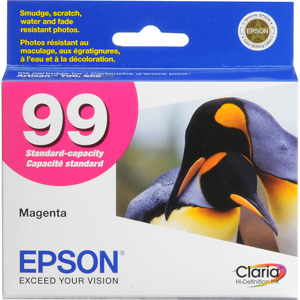  Epson Standard Capacity Claria Magenta Ink Cartridge for the Artisan 700 and 800 Inkjet Printers 
