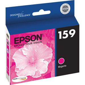  Epson T159320 UltraChrome Hi-Gloss 2 Photo Magenta Ink Cartridge for Stylus Photo R2000 Ink Jet Printer 