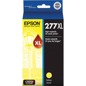  Epson 277 Claria Photo HD High-Capacity Yellow Ink Cartridge 