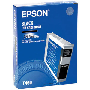  Epson Black Ink Cartridge for the Stylus Pro 7000 Inkjet Printer 