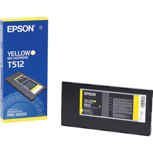  Epson Yellow Ink Cartridge for the Stylus Pro 10000A & 10600A Inkjet Printers. 