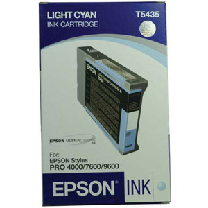  Epson Light Cyan UltraChrome Ink Cartridge for the Stylus Pro 4000, 7600 and 9600 Inkjet Printers, 110ml. 