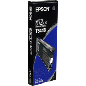  Epson Matte Black UltraChrome Ink Cartridge for the Stylus Pro 4800 and 9600 Inkjet Printers, 220ml. 