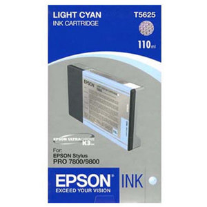  Epson Light Cyan UltraChrome K3 Ink Cartridge for the Stylus Pro 7800 and 9800 Inkjet Printers, 110ml. 