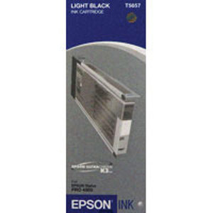  Epson Light Black UltraChrome K3 Ink Cartridge for the Stylus Pro 4800 inkjet Printer, 220ml. 