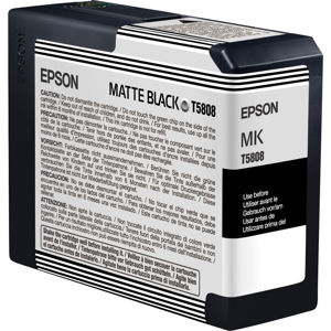  Epson Matte Black 80 ml UltraChrome K3 Ink Cartridge for Stylus Pro 3800 & Stylus Pro 3880 
