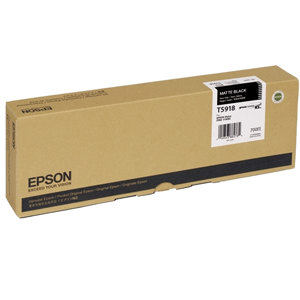  Epson UltraChrome 700 ml. K3 Matte Black Pigment Based Ink for the Stylus Pro 11880 Inkjet Printer 