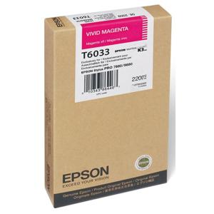  Epson UltraChrome 220 ml. K3 Vivid Magenta Pigment Based Ink for the Stylus Pro 7880 & 9880 Inkjet Printers 