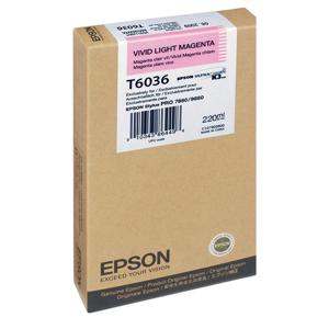  Epson UltraChrome 220 ml. K3 Vivid Light Magenta Pigment Based Ink for the Stylus Pro 7880 & 9880 Inkjet Printers 