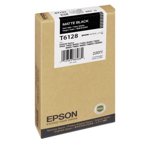  Epson UltraChrome 220 ml. K3 Matte Black Pigment Based Ink for the Stylus Pro 7880 & 9880 Inkjet Printers 