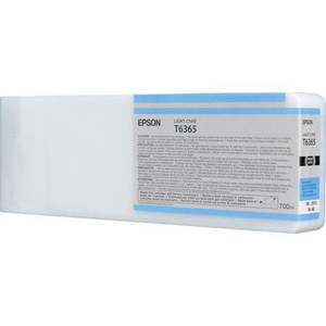  Epson UltraChrome HDR 700 ml. Light Cyan High Density Resin Pigment Based Ink for the Stylus Pro 7900 & 9900 Inkjet Printers 