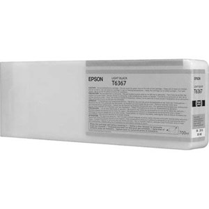  Epson UltraChrome HDR 700 ml. Light Black High Density Resin Pigment Based Ink for the Stylus Pro 7900 & 9900 Inkjet Printers 