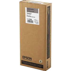  Epson UltraChrome HDR 150 ml. Light Black High Density Resin Pigment Based Ink for the Stylus Pro 7900 & 9900 Inkjet Printers 