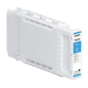  Epson T692200 110ml Cyan UltraChrome XD Ink Cartridge for SureColor T3000/T5000/T7000 Printers, 3000 Pages Yield 