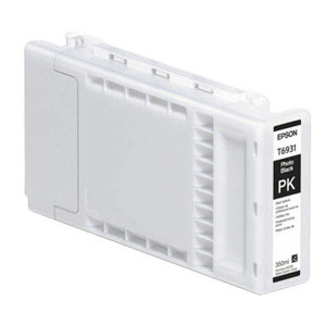  Epson T693100 350ml Photo Black UltraChrome XD Ink Cartridge for SureColor T3000/T5000/T7000 Printers, 8000 Pages Yield 