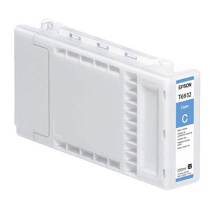  Epson T693200 350ml Cyan UltraChrome XD Ink Cartridge for SureColor T3000/T5000/T7000 Printers, 8000 Pages Yield 
