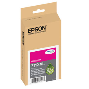  Epson T711 XXL Magenta Ink Cartridge, 3400 Pages Yield 