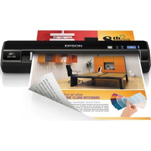  Epson WorkForce DS-40 Portable Color Document Scanner, 1200 dpi Optical Resolution 