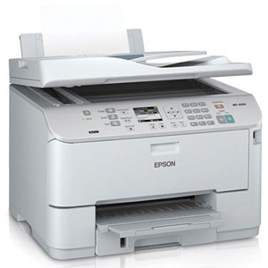  Epson WorkForce Pro WP-4590 Network Multifunction Color Printer with PCL, 16ppm/11ppm, 4800x1200dpi, 250 Sheet, USB 2.0/Ethernet - Print/Scan/Copy/Fax 
