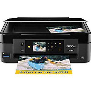  Epson Expression Home XP-410 Small-in-One Printer, 5760x1440 dpi, 8.7 ppm Black/4.5 ppm Color, USB 2.0/Wi-Fi - Print, Scan, Copy 